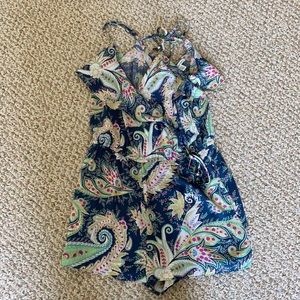 American Eagle Printed Romper